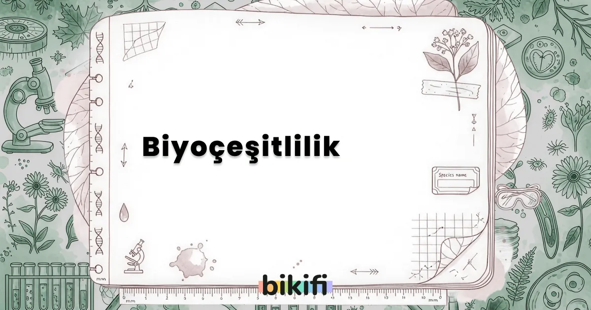 Biyoçeşitlilik