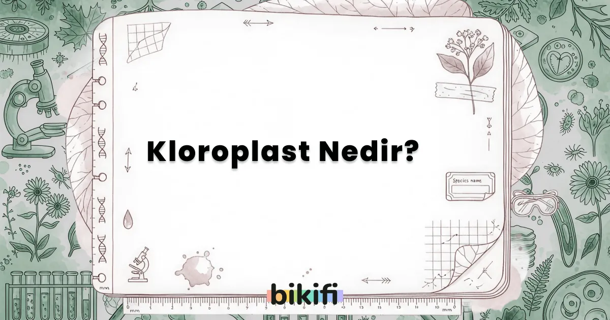 Kloroplast Nedir?