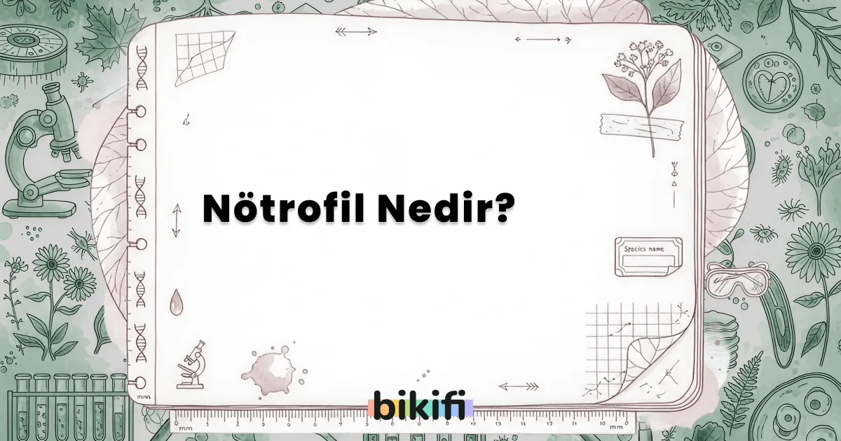 Nötrofil Nedir?
