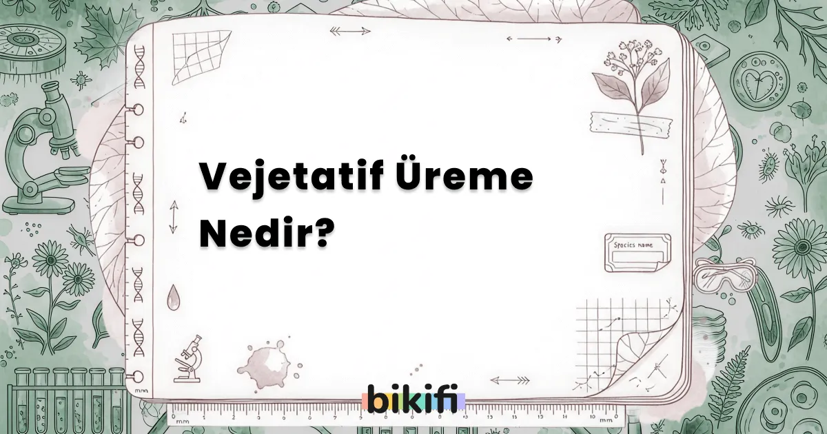 Vejetatif Üreme Nedir?