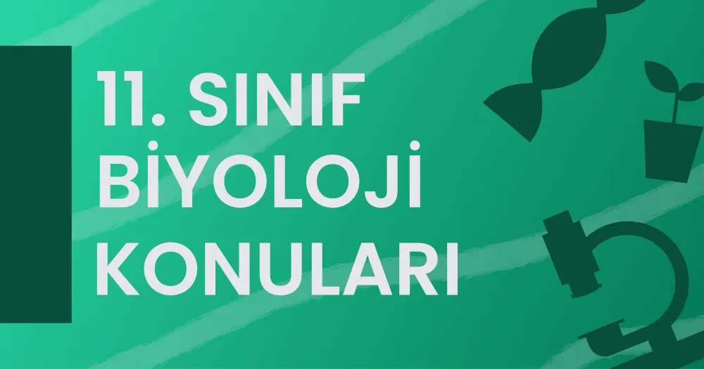 11. Sınıf Biyoloji Konuları