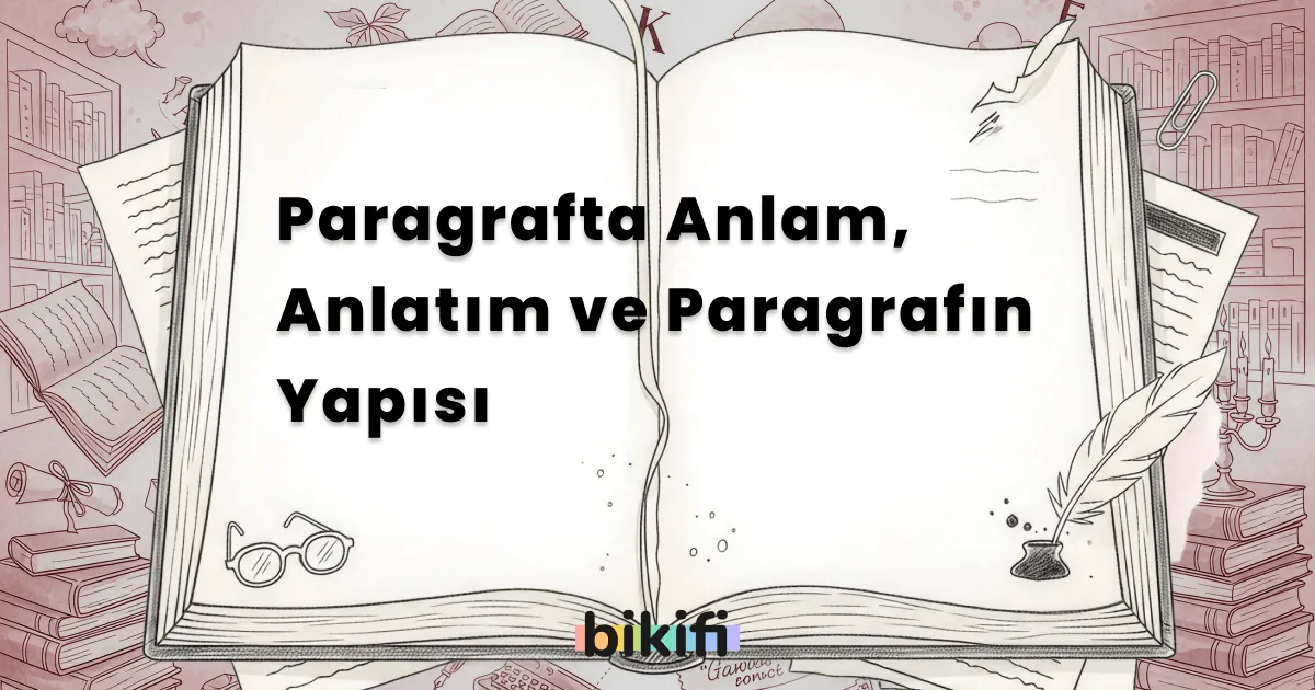 Paragrafta Anlam, Anlatım ve Paragrafın Yapısı