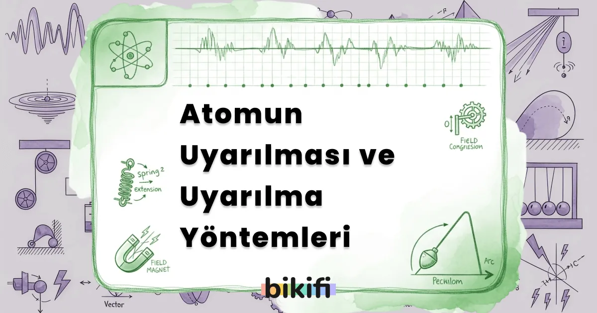 Atomun Uyarılması ve Uyarılma Yöntemleri
