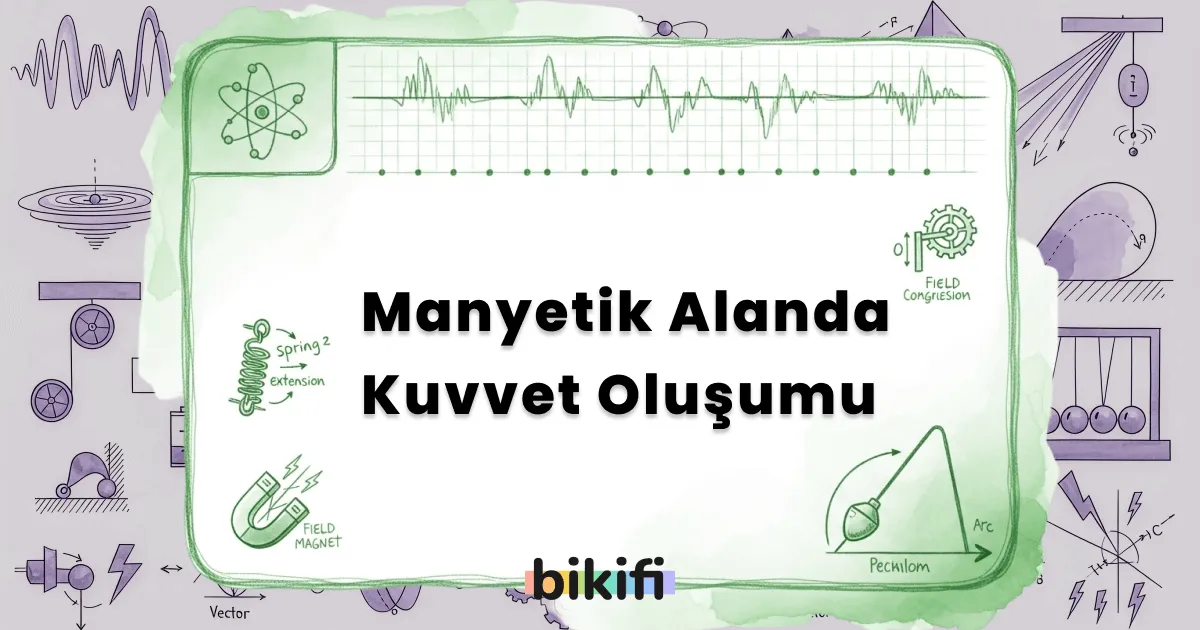 Manyetik Alanda Kuvvet Oluşumu