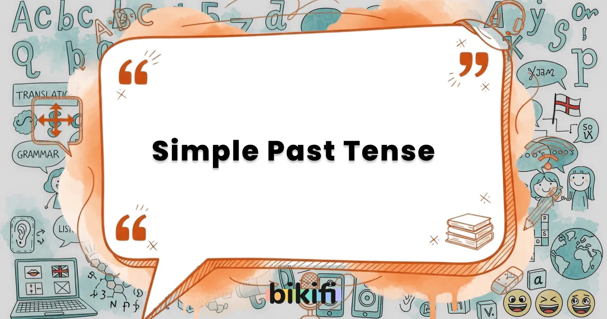 Simple Past Tense