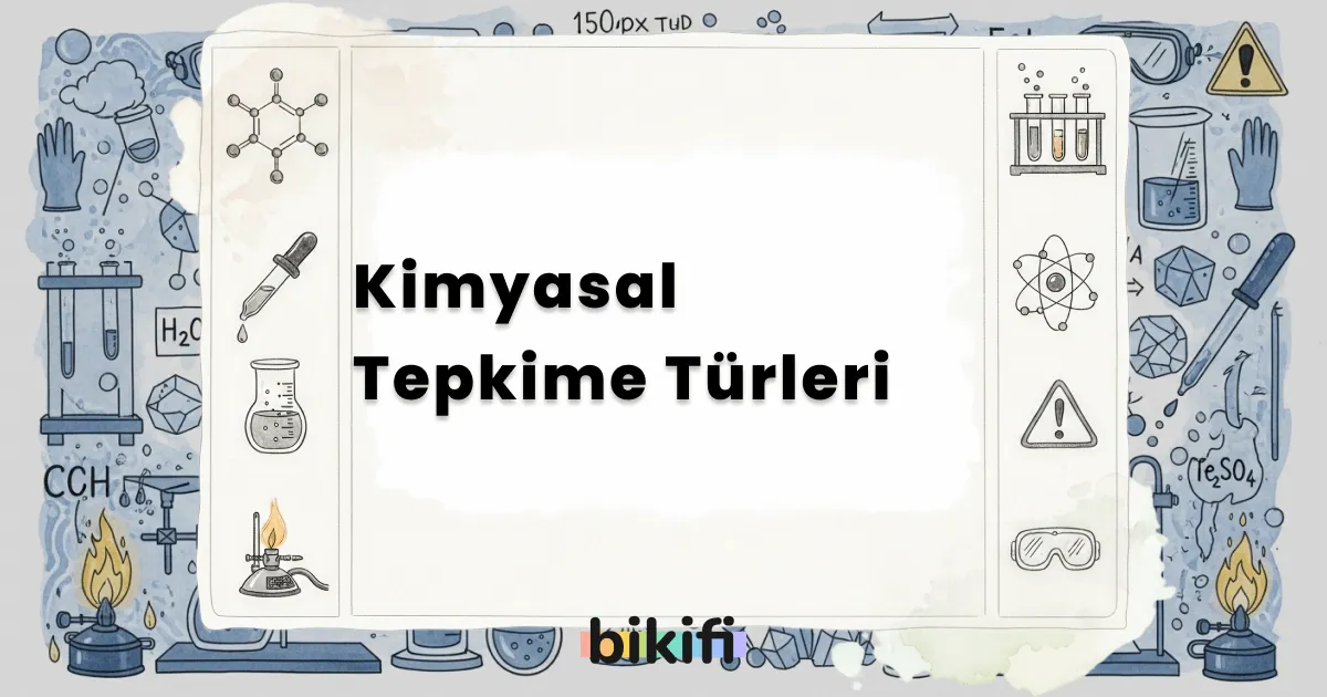 Kimyasal Tepkime Türleri