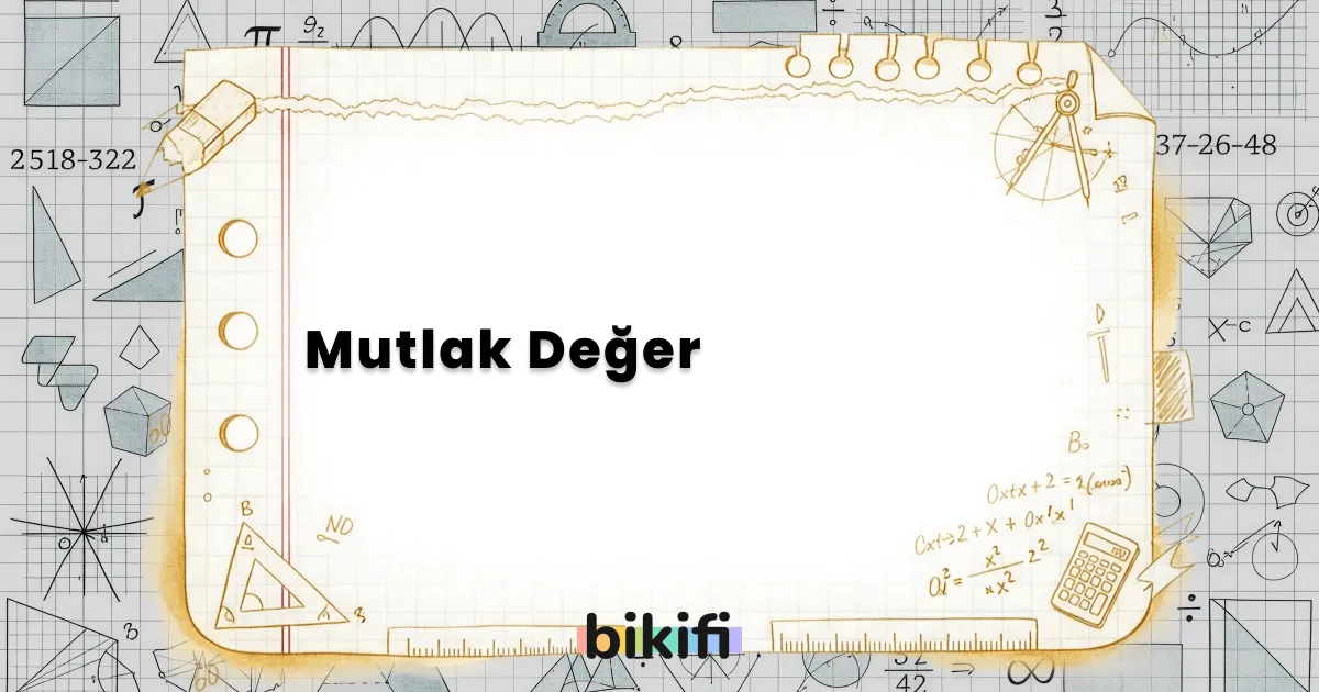 Mutlak Değer