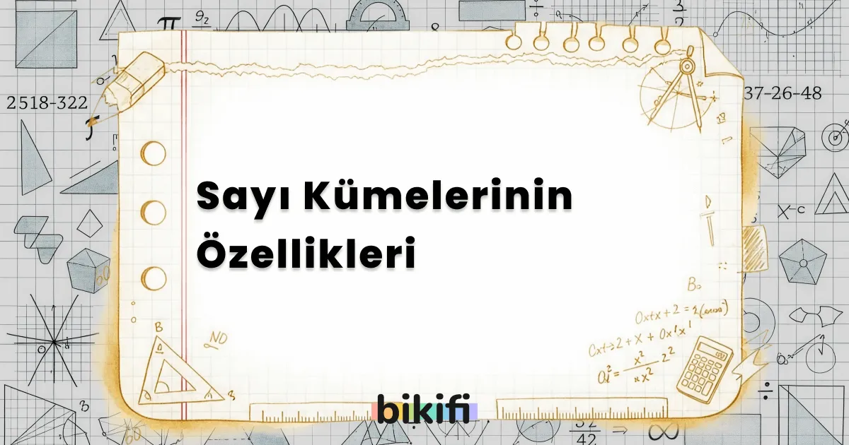 Sayı Kümelerinin Özellikleri