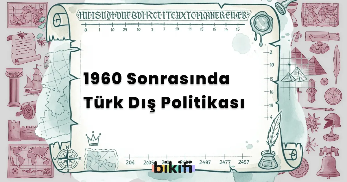 1960 Sonrasında Türk Dış Politikası