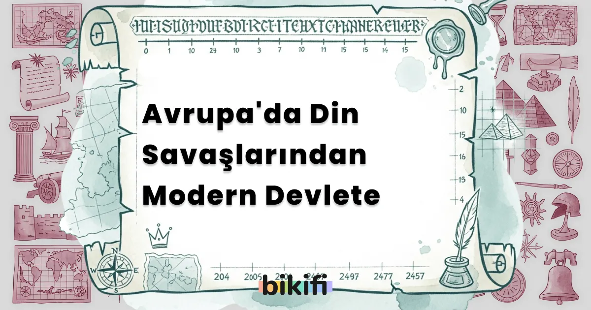 Avrupa’da Din Savaşlarından Modern Devlete