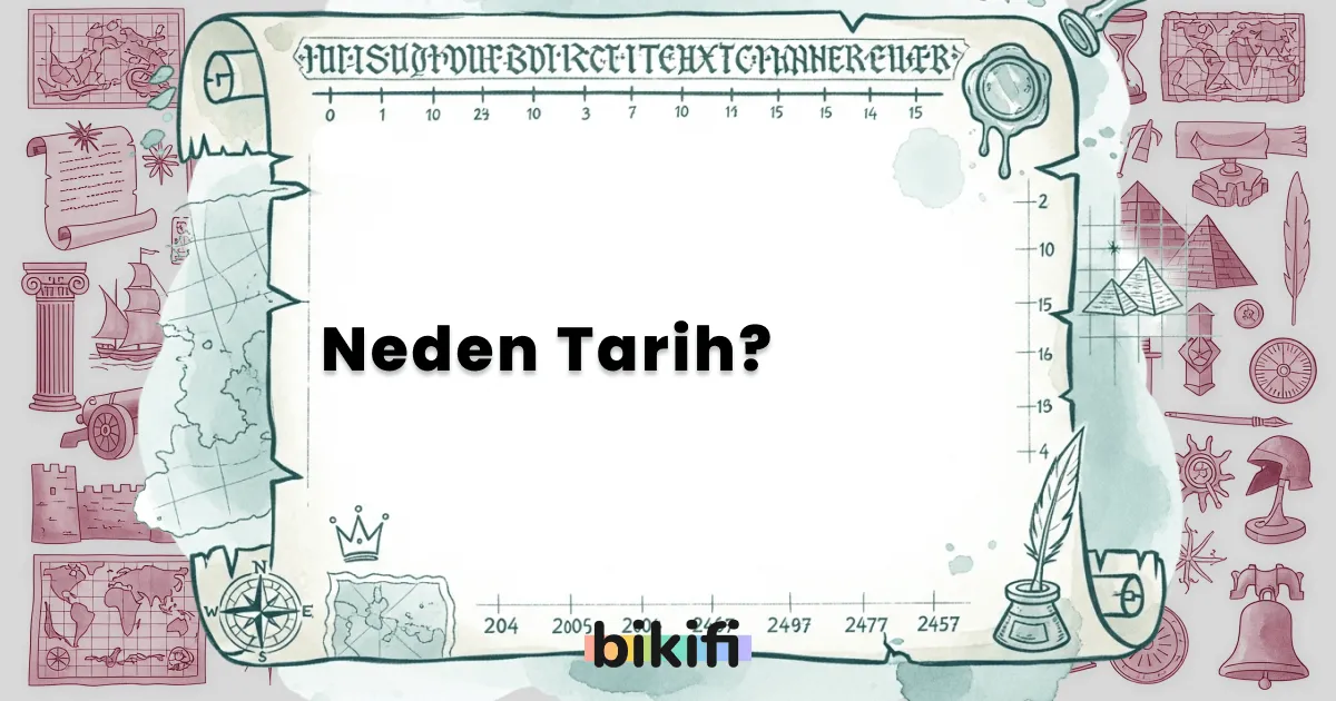 Neden Tarih?