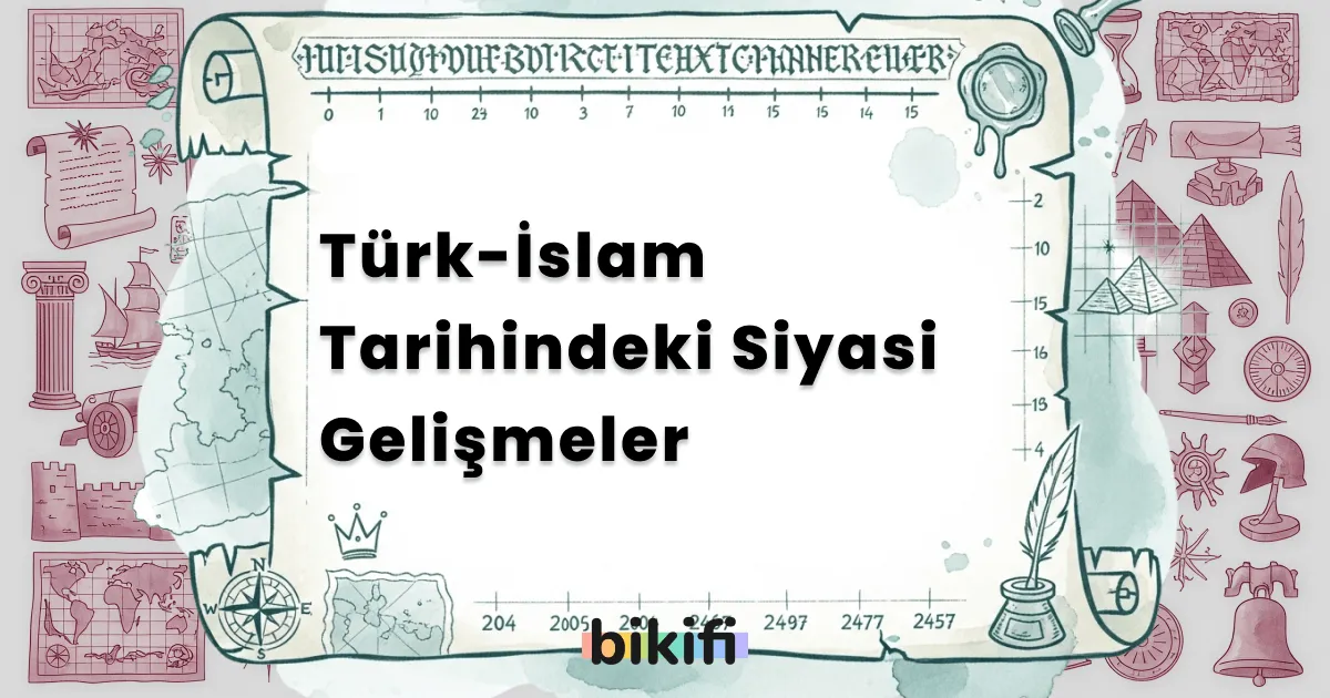 Türk-İslam Tarihindeki Siyasi Gelişmeler