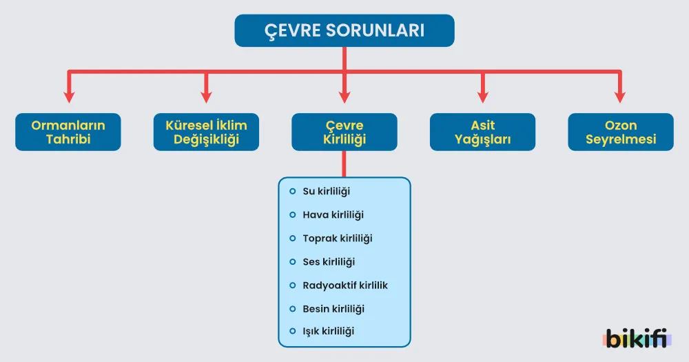 Çevre sorunlarının sınıflandırılması