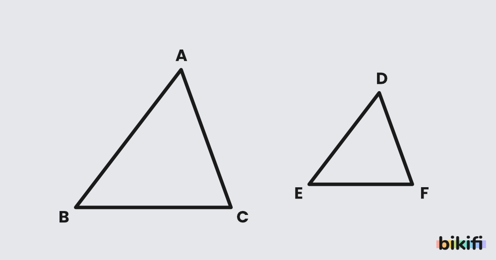 Benzer Üçgenlerin Alanı