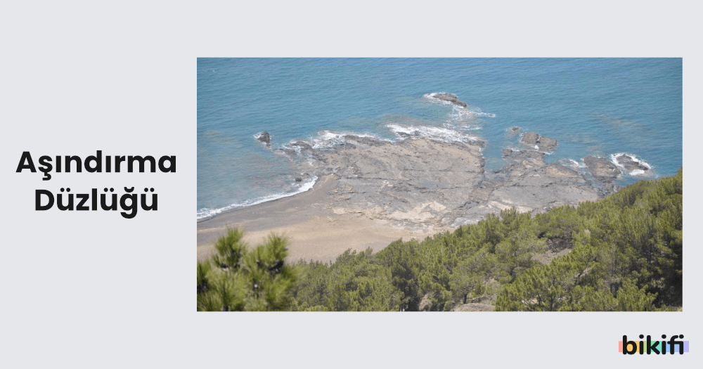 Dalga ve Akıntıların Oluşturduğu Aşındırma Şekilleri: Dalga Aşınım Düzlüğü