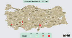 Boksit madeninin çıkarıldığı yerler