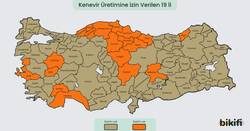 Türkiye'de keten ve kenevir yetiştirilmeye izin verilen yerler