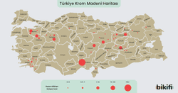 Krom madeninin çıkarıldığı yerler