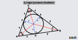 İç Teğet Çemberin Özellikleri