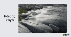 Buzul Aşındırma Şekillerinden hörgüç kaya görüntüsü