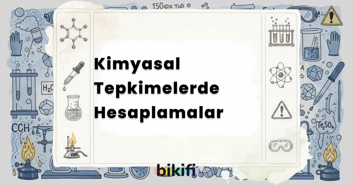 Kimyasal Tepkimelerde Hesaplamalar
