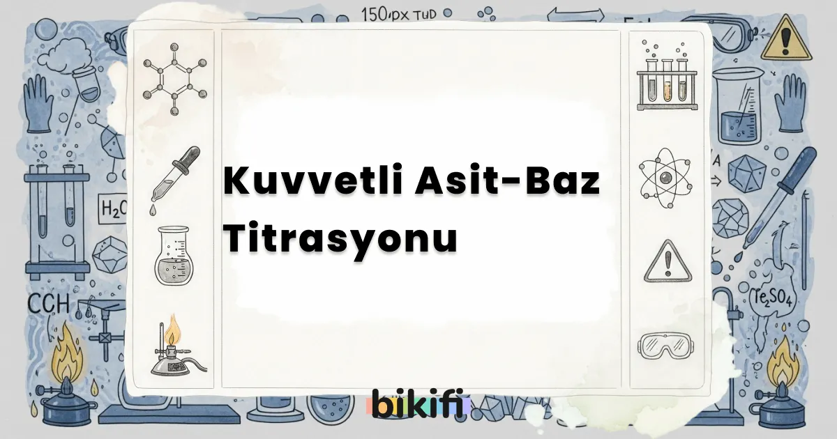 Kuvvetli Asit-Baz Titrasyonu