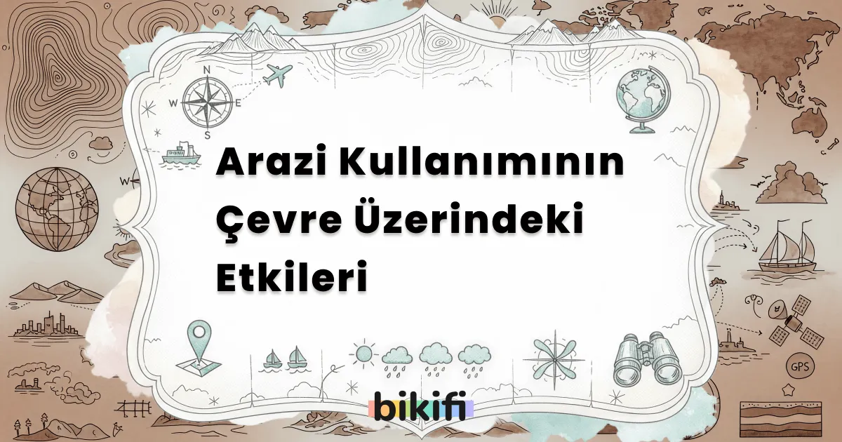 Arazi Kullanımının Çevre Üzerindeki Etkileri