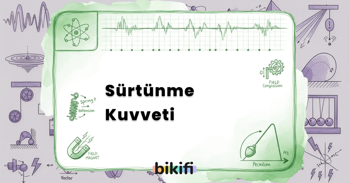 Sürtünme Kuvveti