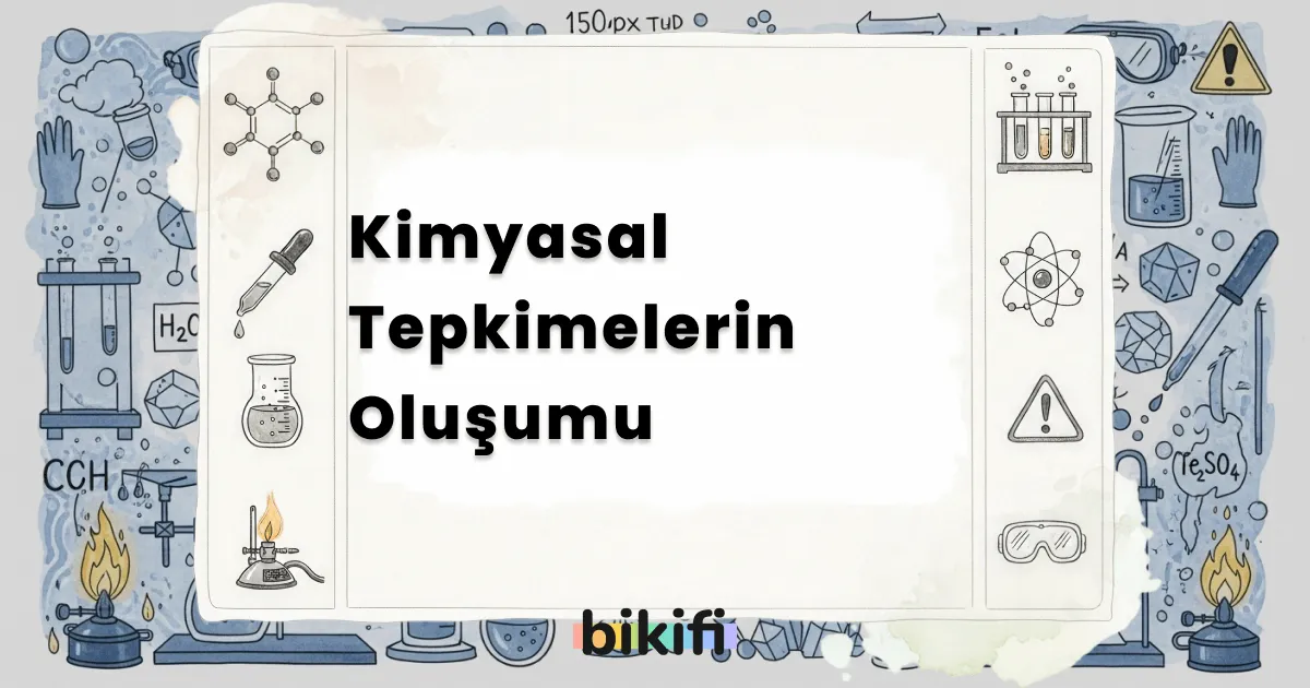 Kimyasal Tepkimelerin Oluşumu