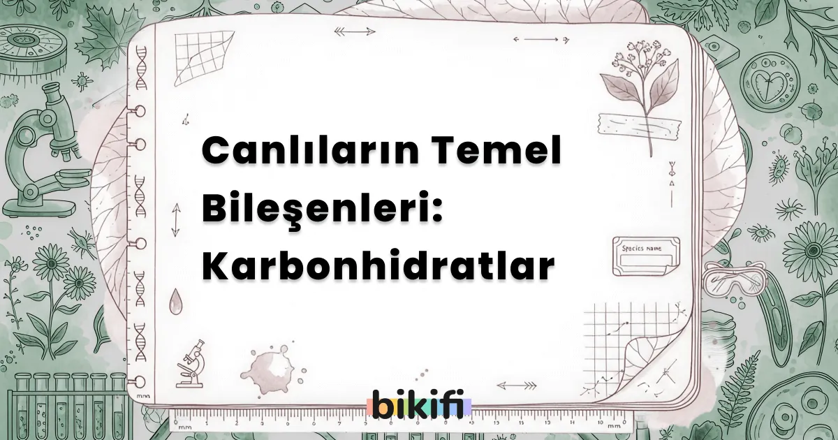 Canlıların Temel Bileşenleri: Karbonhidratlar