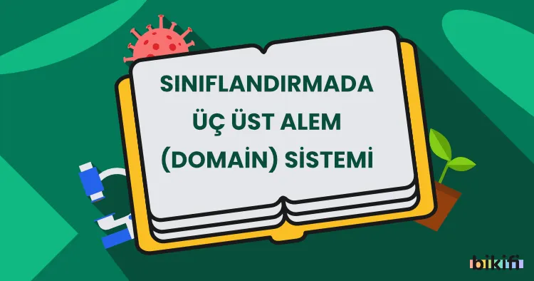 Sınıflandırmada Üç Üst Alem (Domain) Sistemi