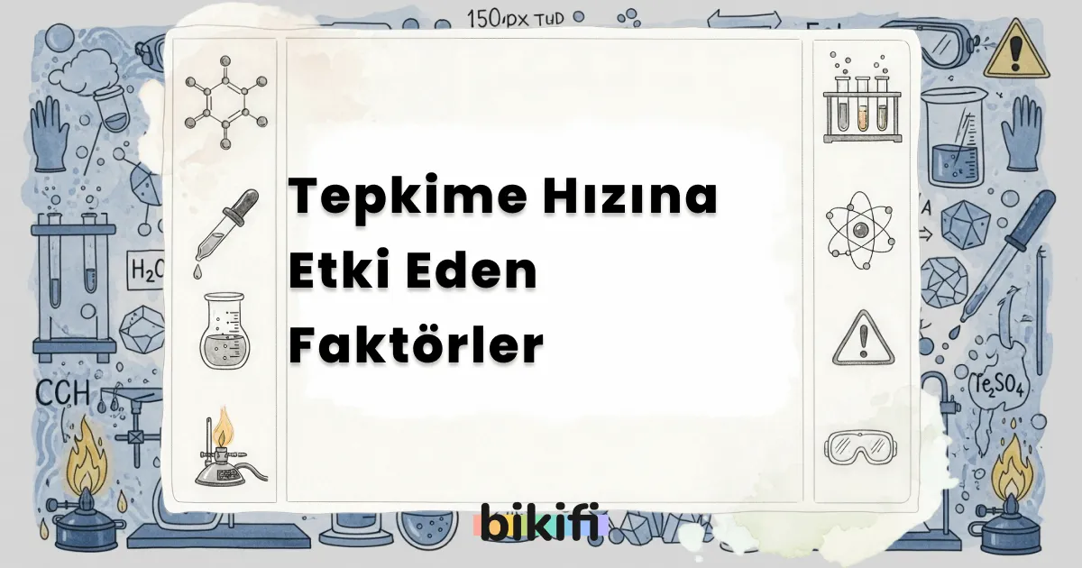 Tepkime Hızı ve Çarpışma Teorisi