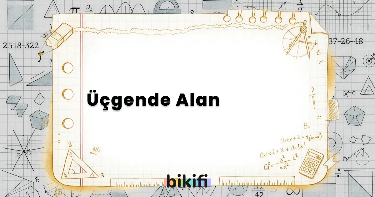 Üçgende Alan