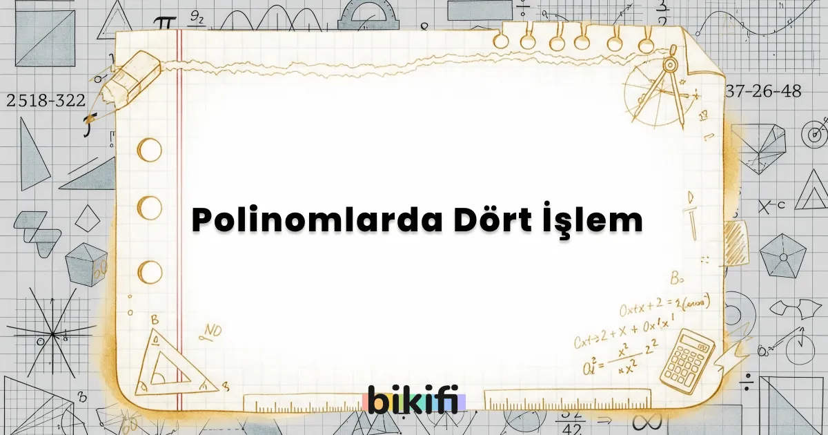 Polinomlarda Dört İşlem