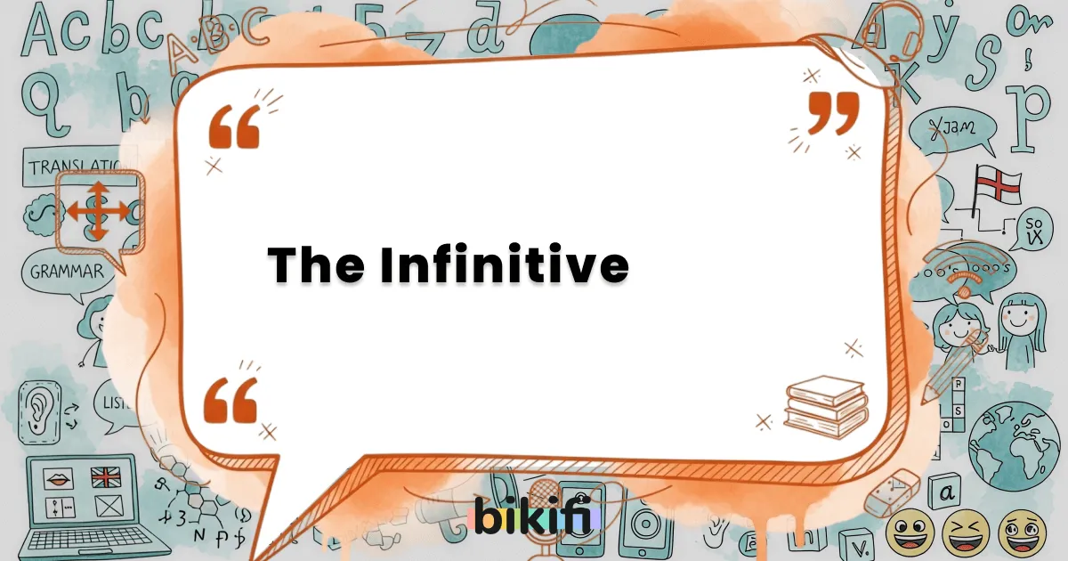 The Infinitive
