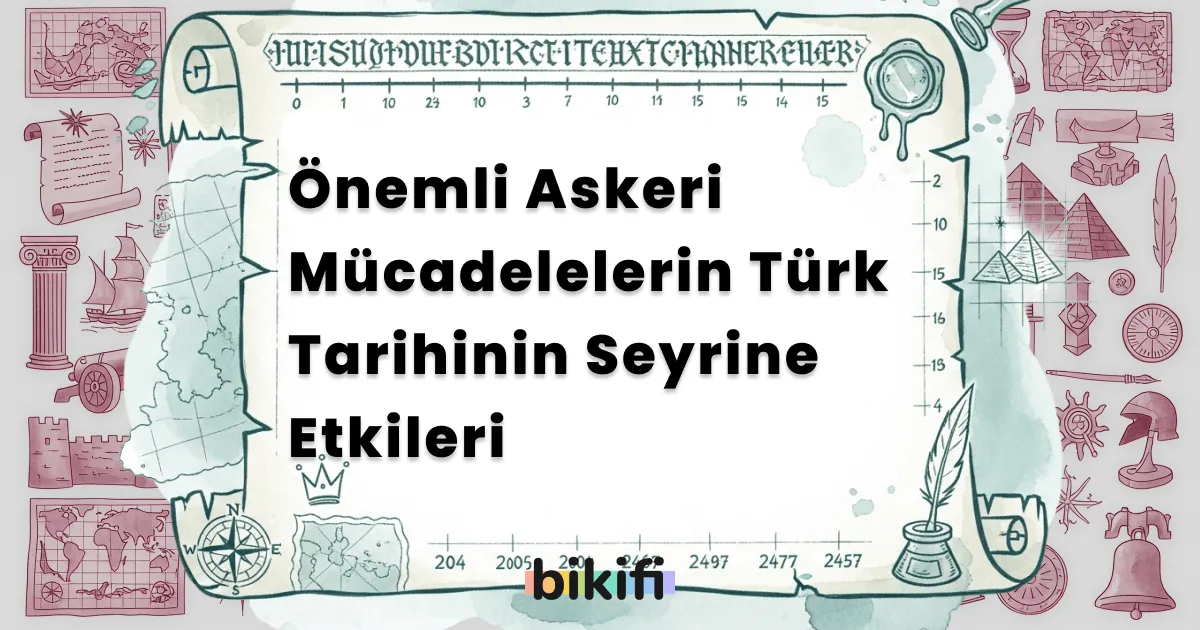 Önemli Askeri Mücadelelerin Türk Tarihinin Seyrine Etkileri