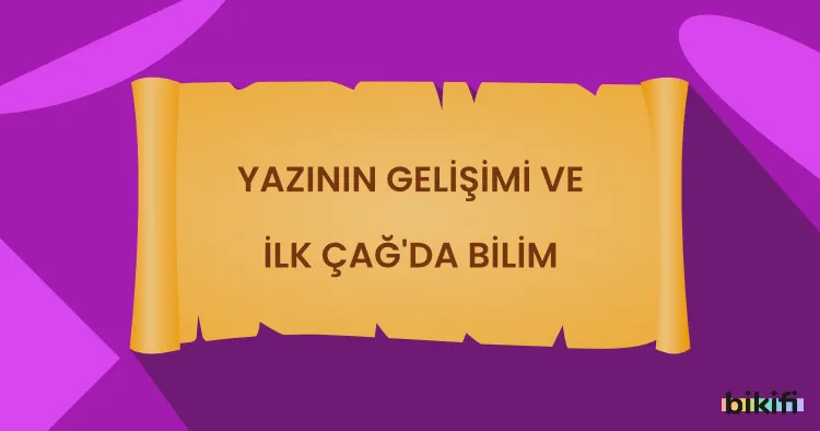 Yazının Gelişimi