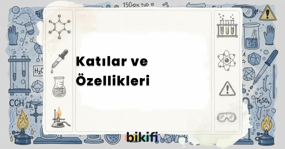 Katılar ve Özellikleri