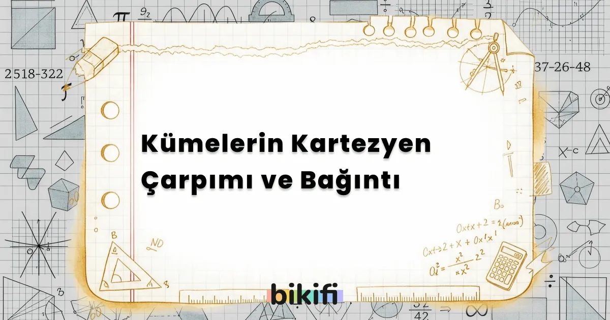 Kümelerin Kartezyen Çarpımı ve Bağıntı