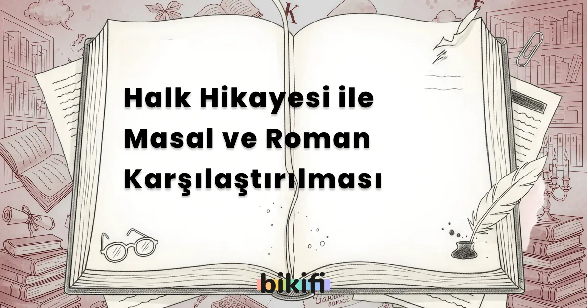 Halk Hikayesi ile Masal ve Roman Karşılaştırılması