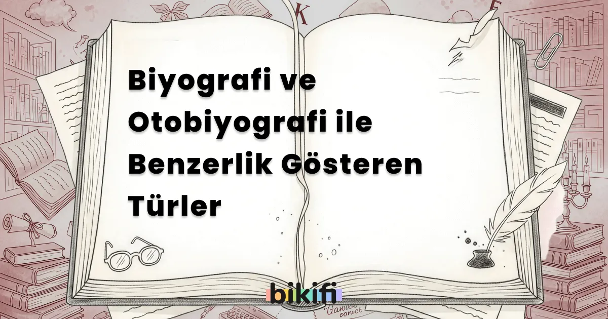 Biyografi ve Otobiyografi ile Benzerlik Gösteren Türler