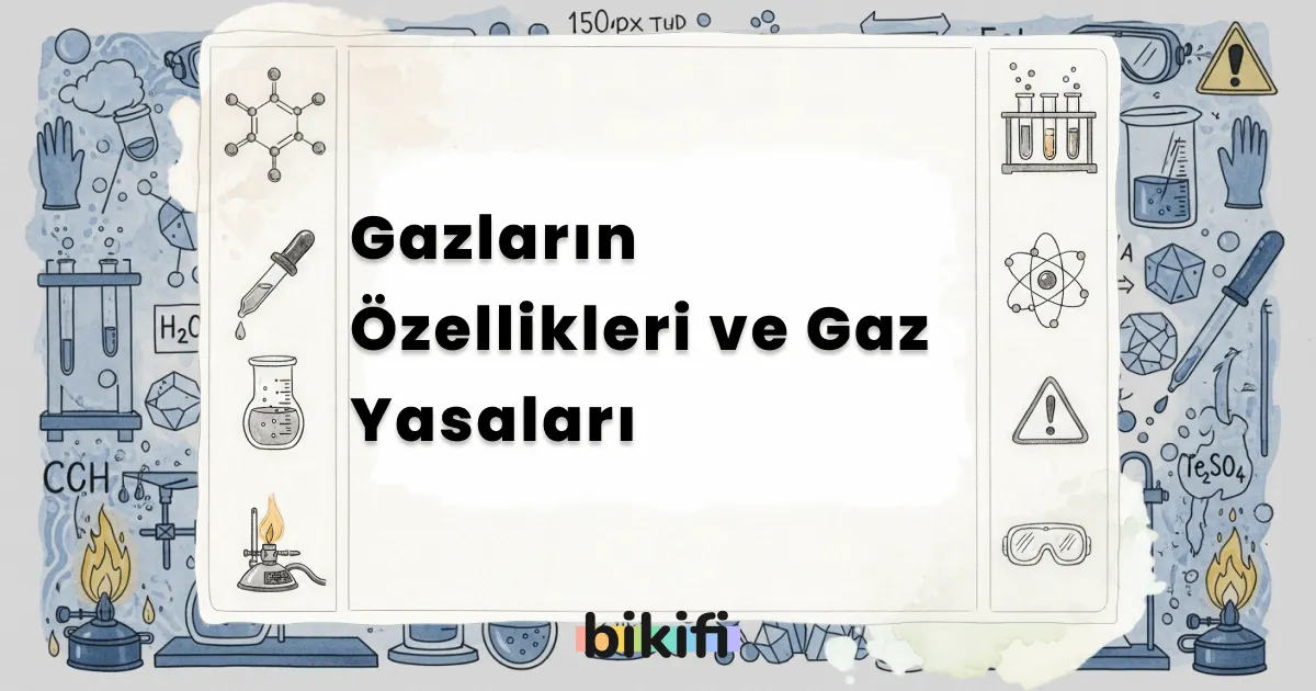 Gazların Özellikleri ve Gaz Yasaları