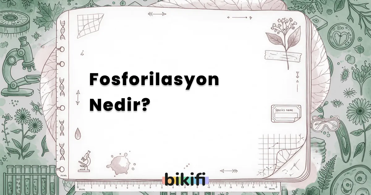 Fosforilasyon Nedir?