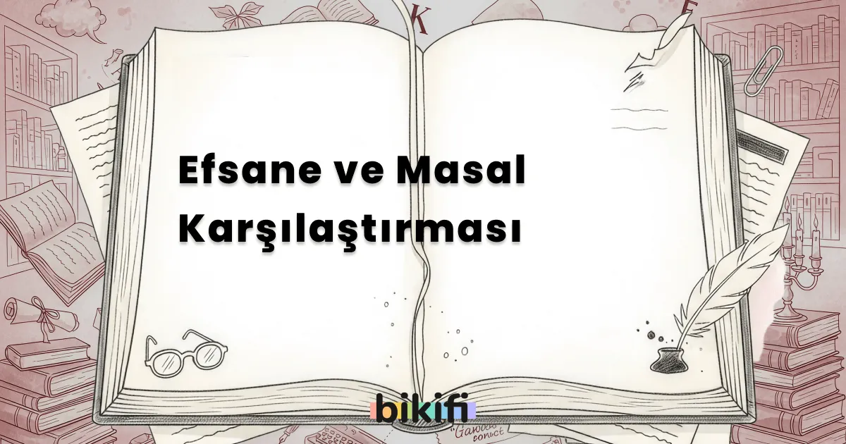 Efsane ve Masal Karş�ılaştırması