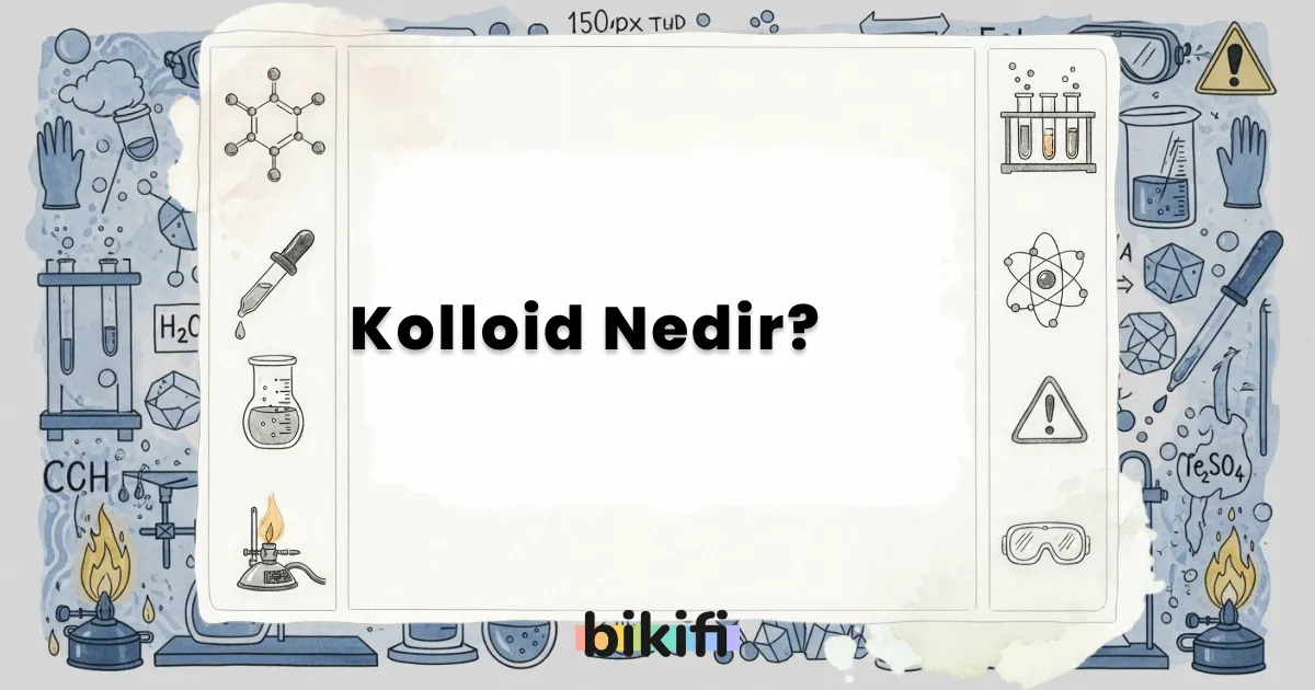 Kolloid Nedir?