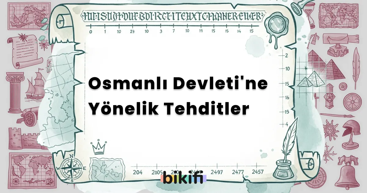 Osmanlı Devleti’ne Yönelik Tehditler