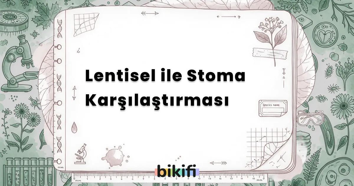 Lentisel ile Stoma Karşılaştırması