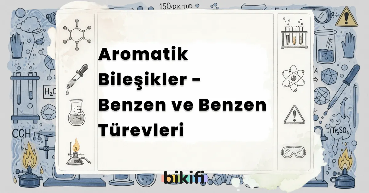 Aromatik Bileşikler – Benzen ve Benzen Türevleri