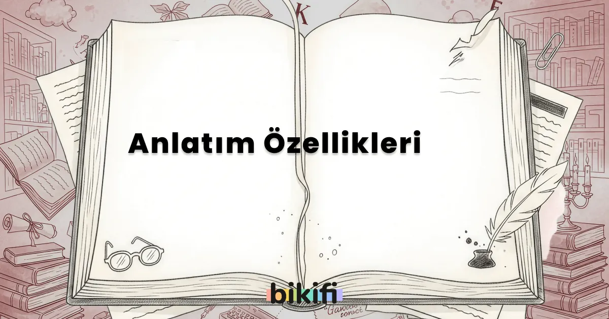 Anlatım Özellikleri