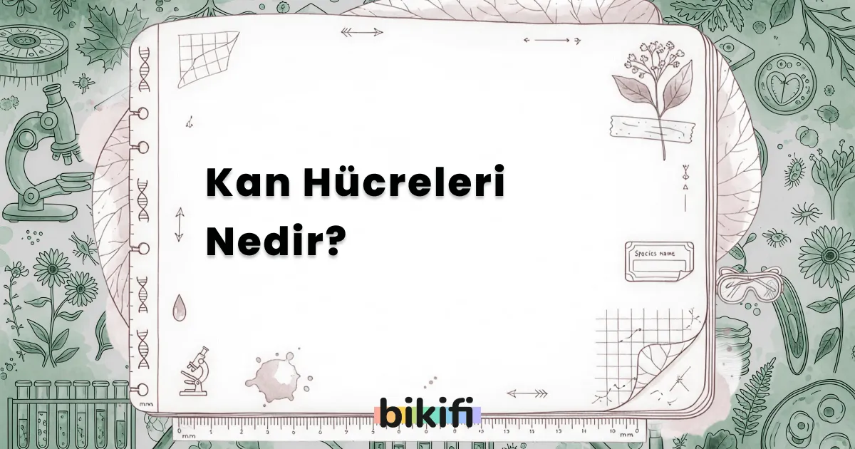 Kan Hücreleri Nedir?